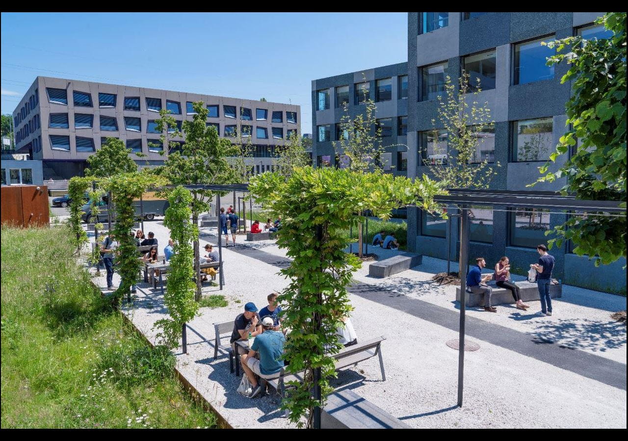 Das Leben auf dem Biopôle Campus