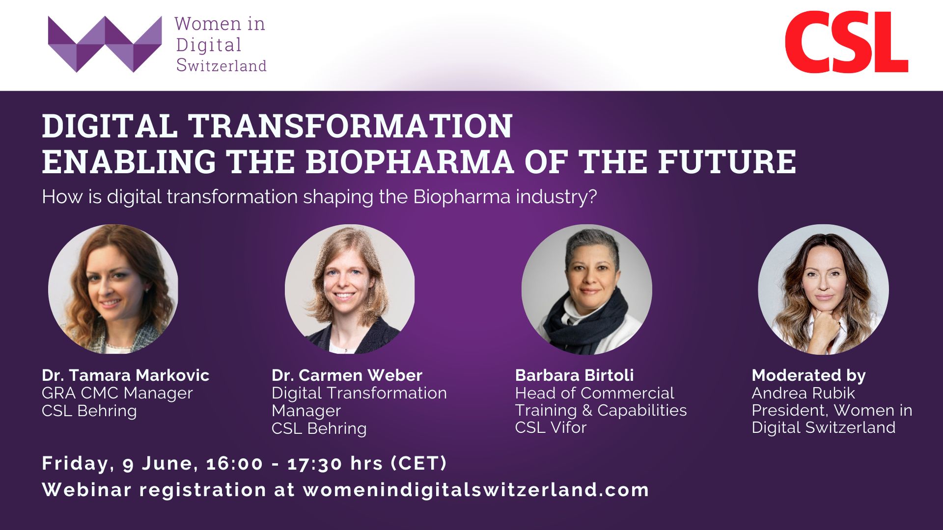 Women in Digital Transformation Webinar