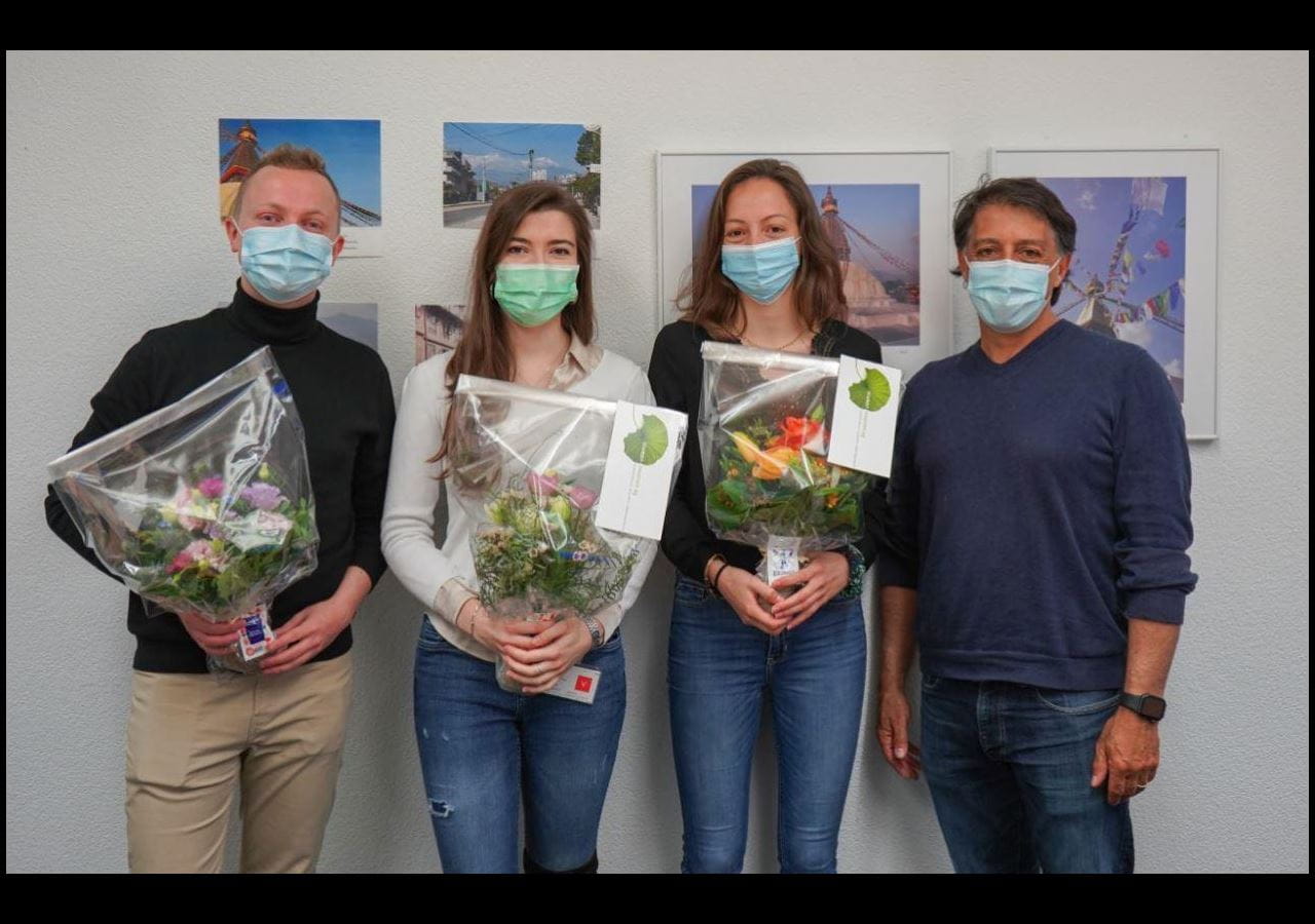 Image de groupe Biomedical Science Awards pour les étudiants à Berne