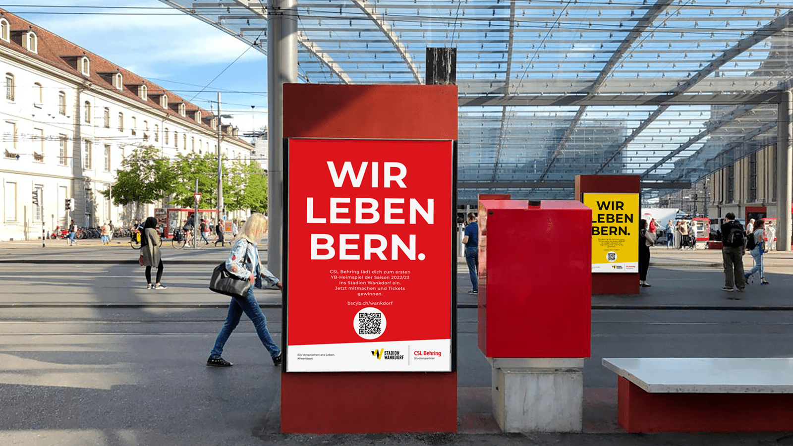 Wir Leben Bern - Plakat