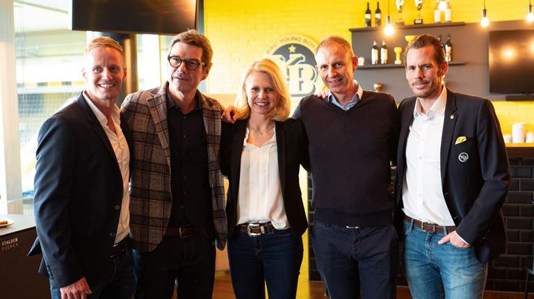 Gruppenbild strategische Partnerschaft BSC Young Boys