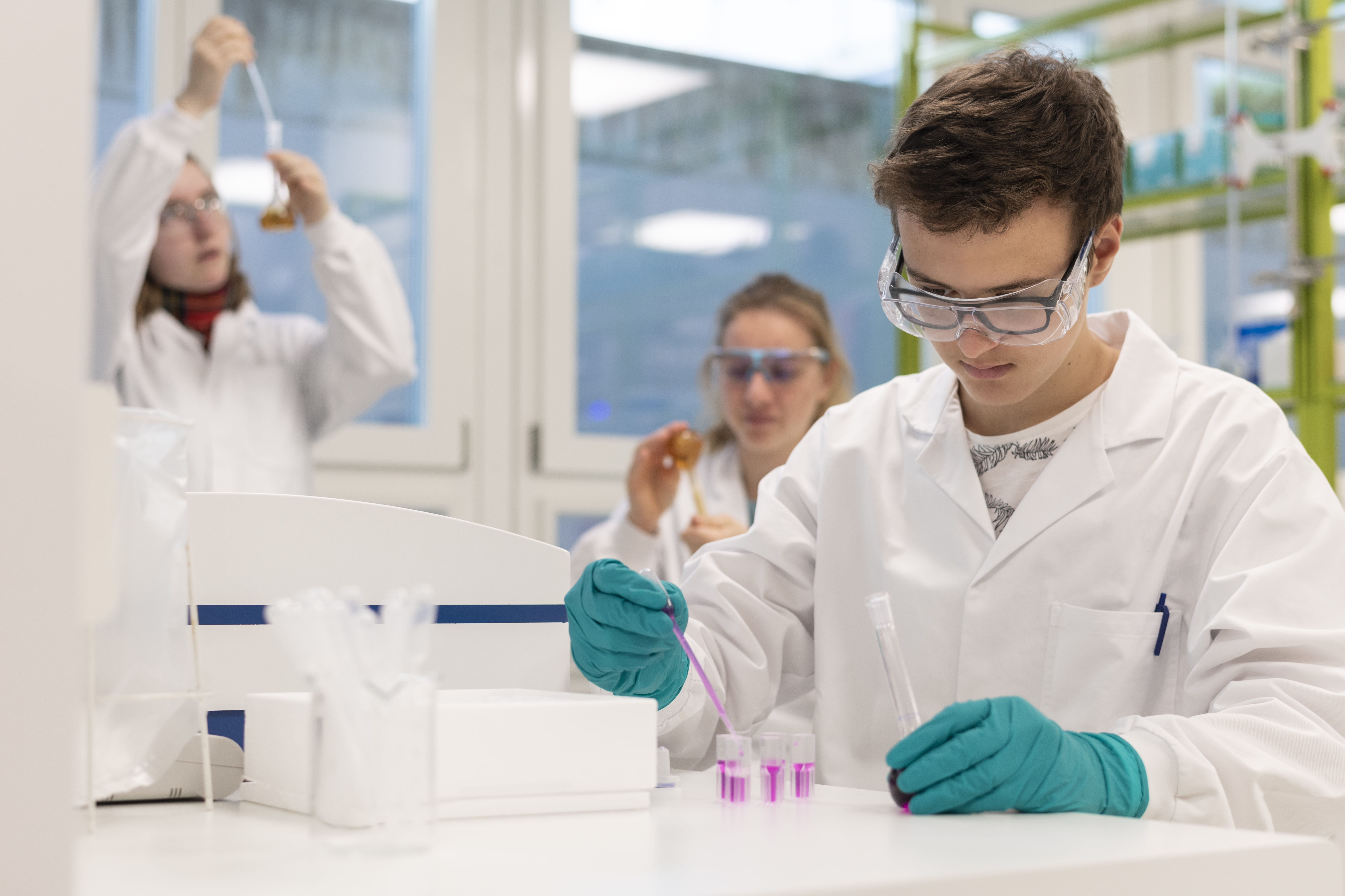 Laboranten Chemie Lernende