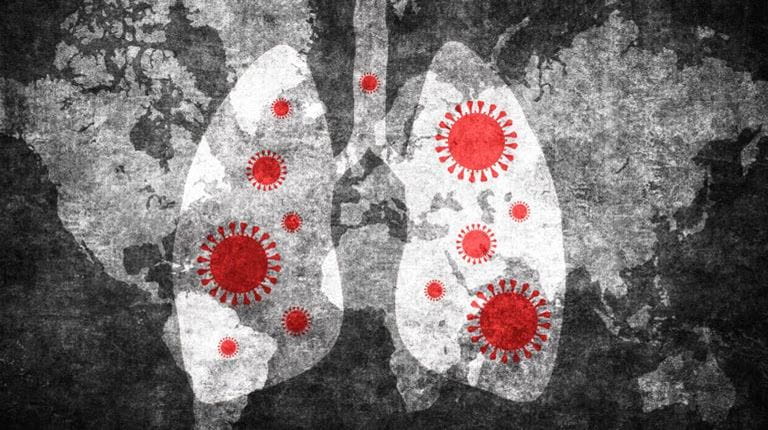 Symbolbild Coronavirus beeinträchtigt Lunge