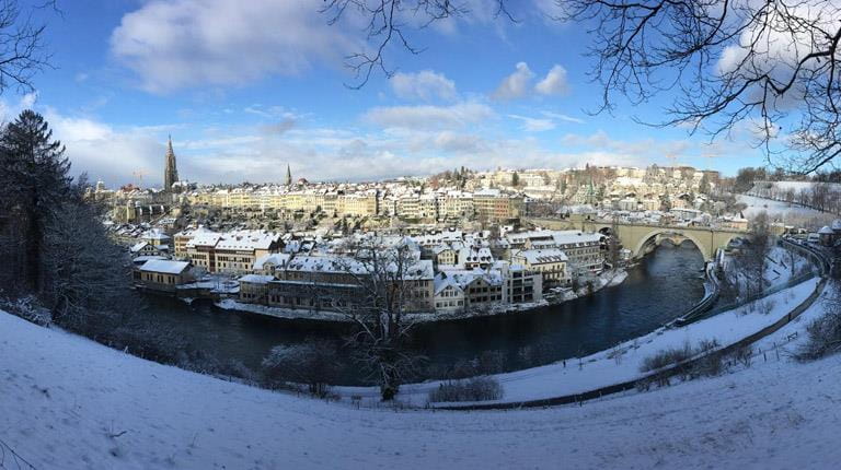 La ville de Berne, Suisse