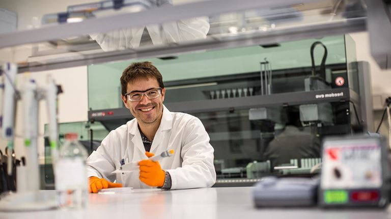 CSL Behring Bern employee Adriano Marques