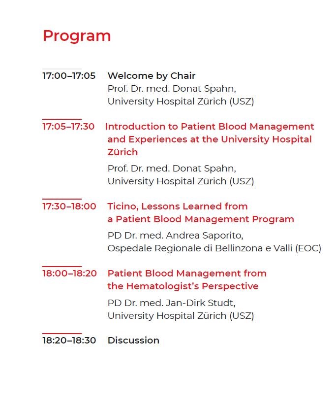PBM Webinar Programm